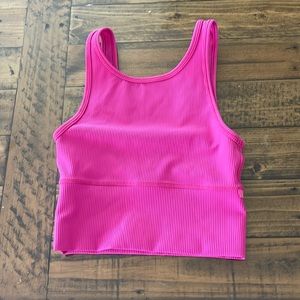 Lululemon pink top size 2